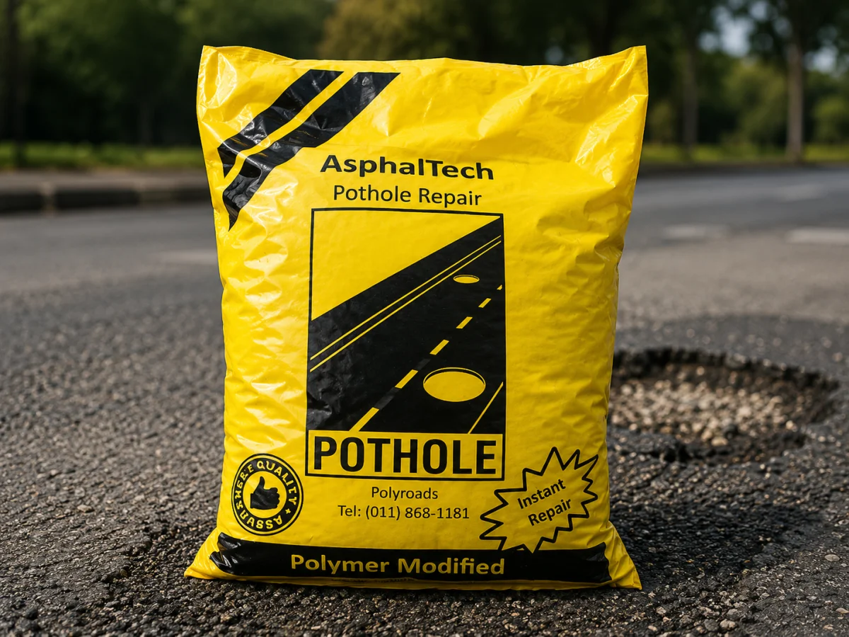 Instant pothole repair bags